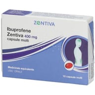 IBUPROFENE (ZENTIVA) 10 capsule molli 400 mg