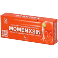 MOMENXSIN 12 compresse rivestite 200 mg + 30 mg