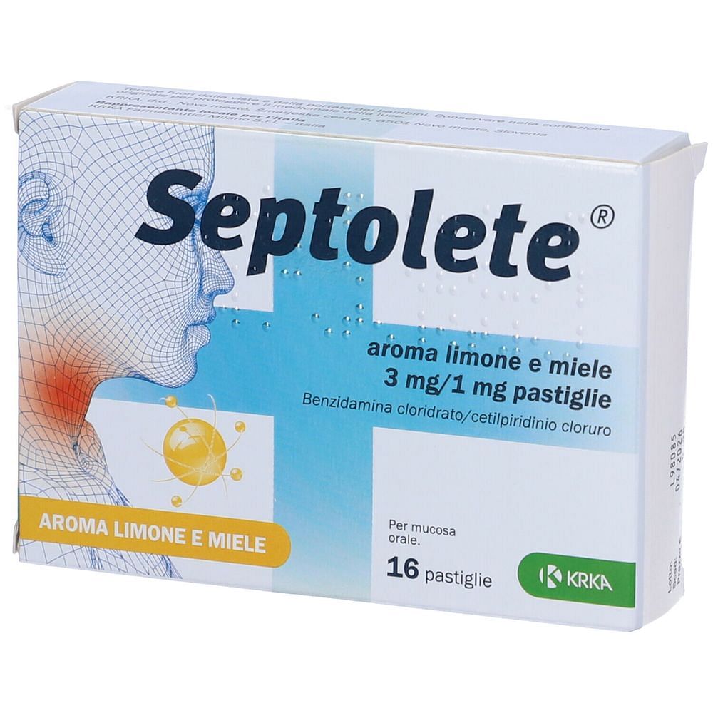 Septolete*16 Past 3+1 Mg Lim Mie