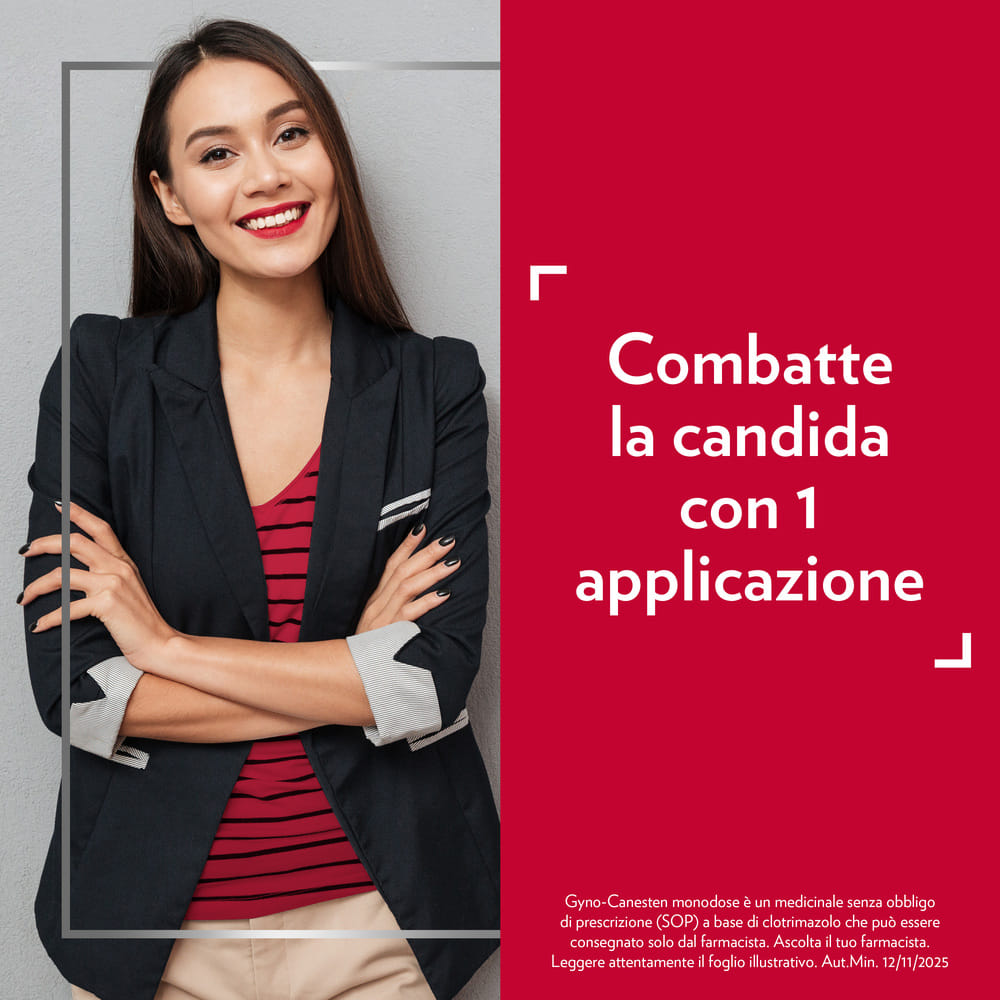 Gyno-Canesten Monodose Trattamento Sintomi Candida contro Prurito, Bruciore Intimo e Perdite, 1 Capsula molle vaginale