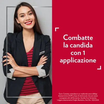 Gyno-Canesten Monodose Trattamento Sintomi Candida contro Prurito, Bruciore Intimo e Perdite, 1 Capsula molle vaginale Gyno-Canesten Monodose Trattamento Sintomi Candida contro Prurito, Bruciore Intimo e Perdite, 1 Capsula molle vaginale