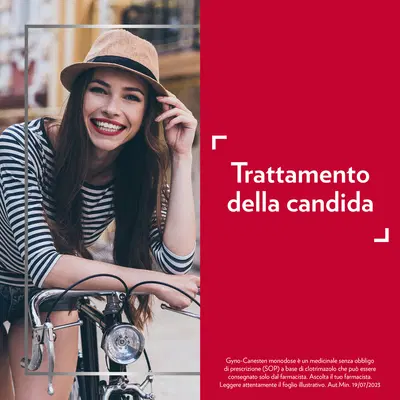 Gyno-Canesten Monodose Trattamento Sintomi Candida contro Prurito, Bruciore Intimo e Perdite, 1 Capsula molle vaginale Gyno-Canesten Monodose Trattamento Sintomi Candida contro Prurito, Bruciore Intimo e Perdite, 1 Capsula molle vaginale