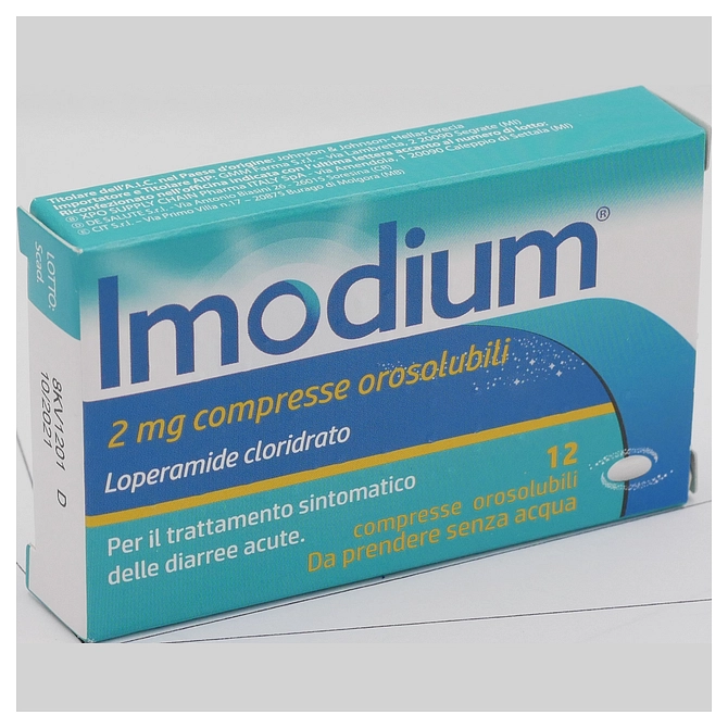 Imodium 12 Cpr Orosolub 2 Mg