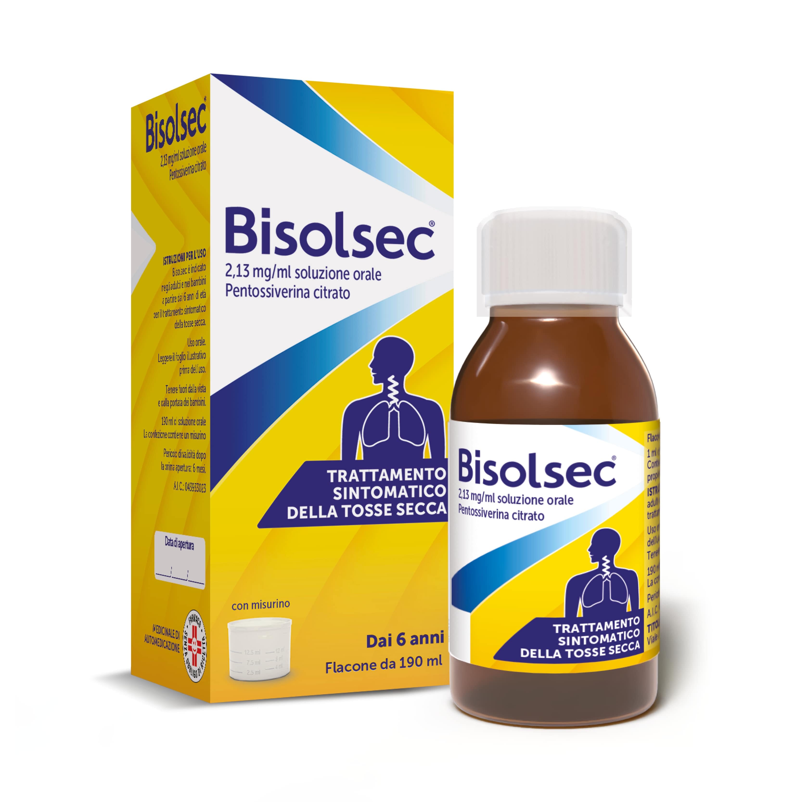 BISOLSEC*OS FL 190ML 2,13MG/ML