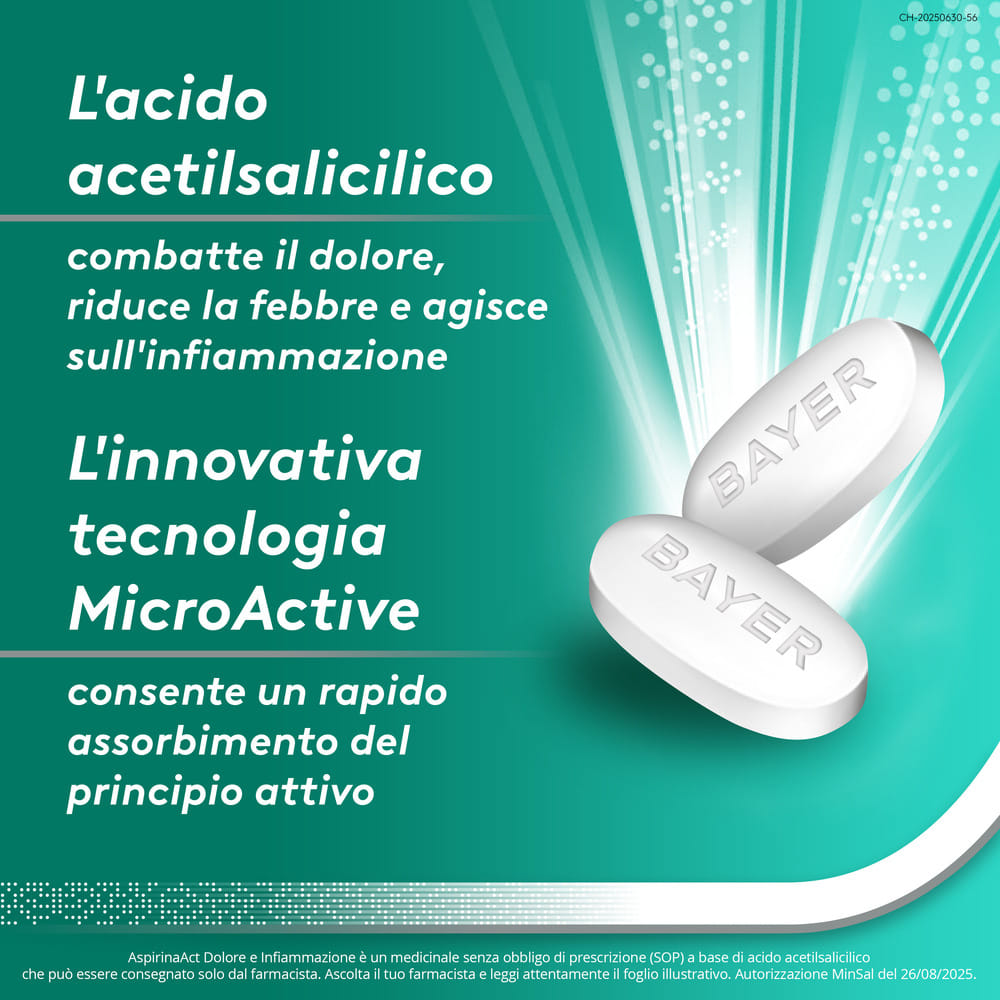 ASPIRINAACT DOL INF*12CPR 1G