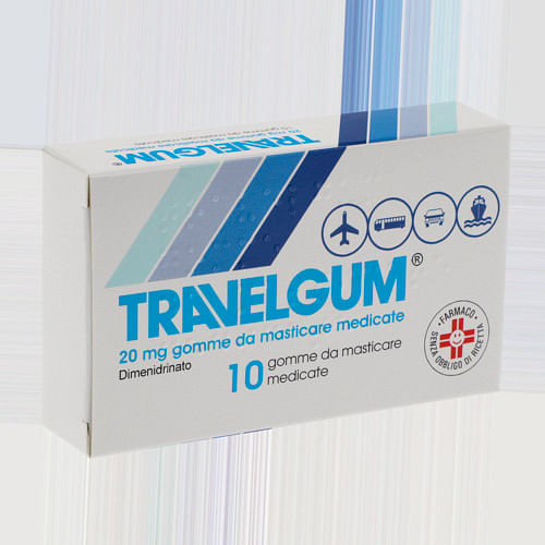 Medifarm Travelgum 10 Gomme Masticabili 20 Mg