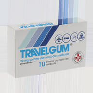 MEDIFARM TRAVELGUM 10 gomme masticabili 20 mg
