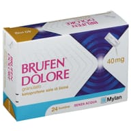 BRUFEN DOLORE granulato 24 bustine 40 mg