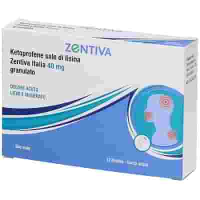 KETOPROFENE SALE DI LISINA (ZENTIVA ITALIA) granulato 12 bustine 40 mg
