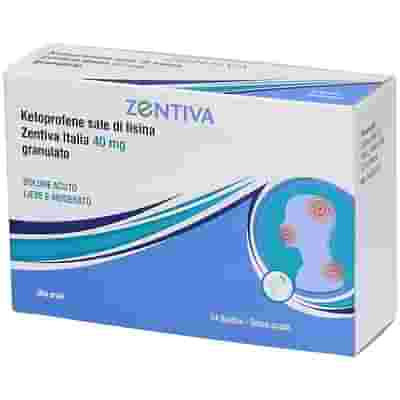 KETOPROFENE SALE DI LISINA (ZENTIVA ITALIA) granulato 24 bustine 40 mg