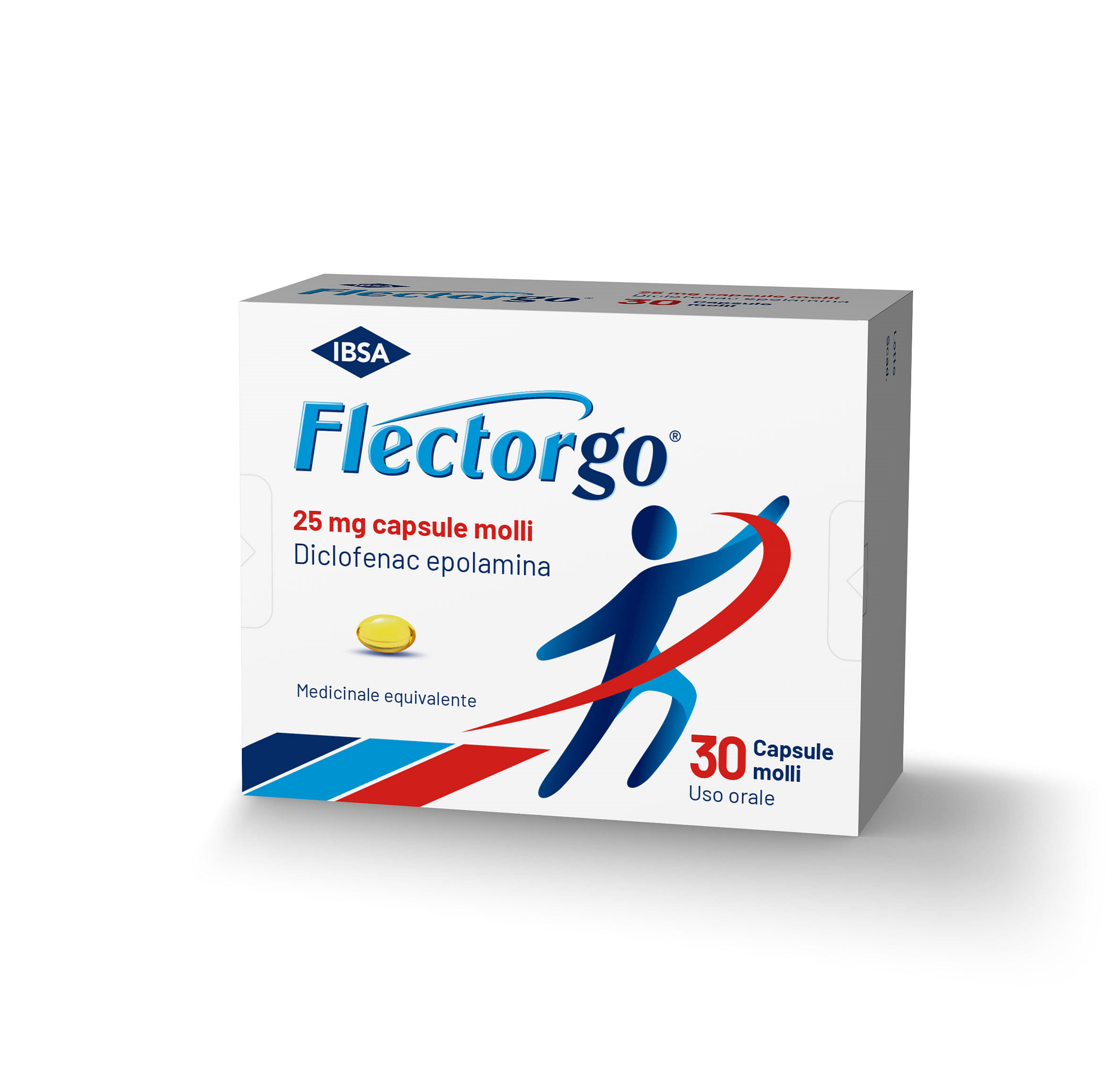 Flectorgo*30 Cps Molli 25 Mg