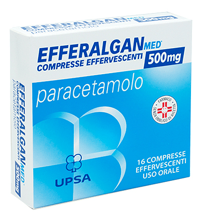 Farma 1000 Efferalganmed 16 Compresse Effervescenti 500 Mg