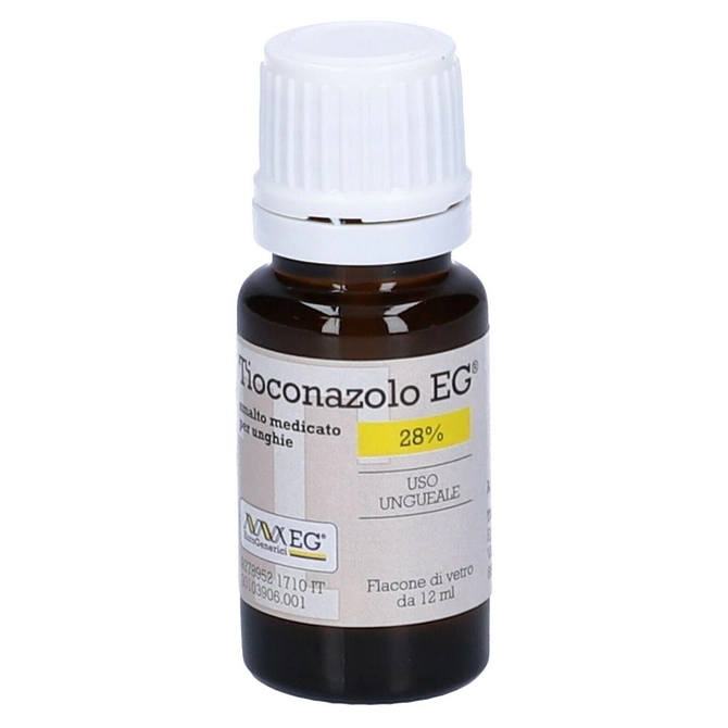 Tioconazolo (Eg) Smalto Medicato 12 Ml 28%