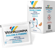 VEGETALLUMINA DOLORE E FEBBRE 12 bustine 400 mg