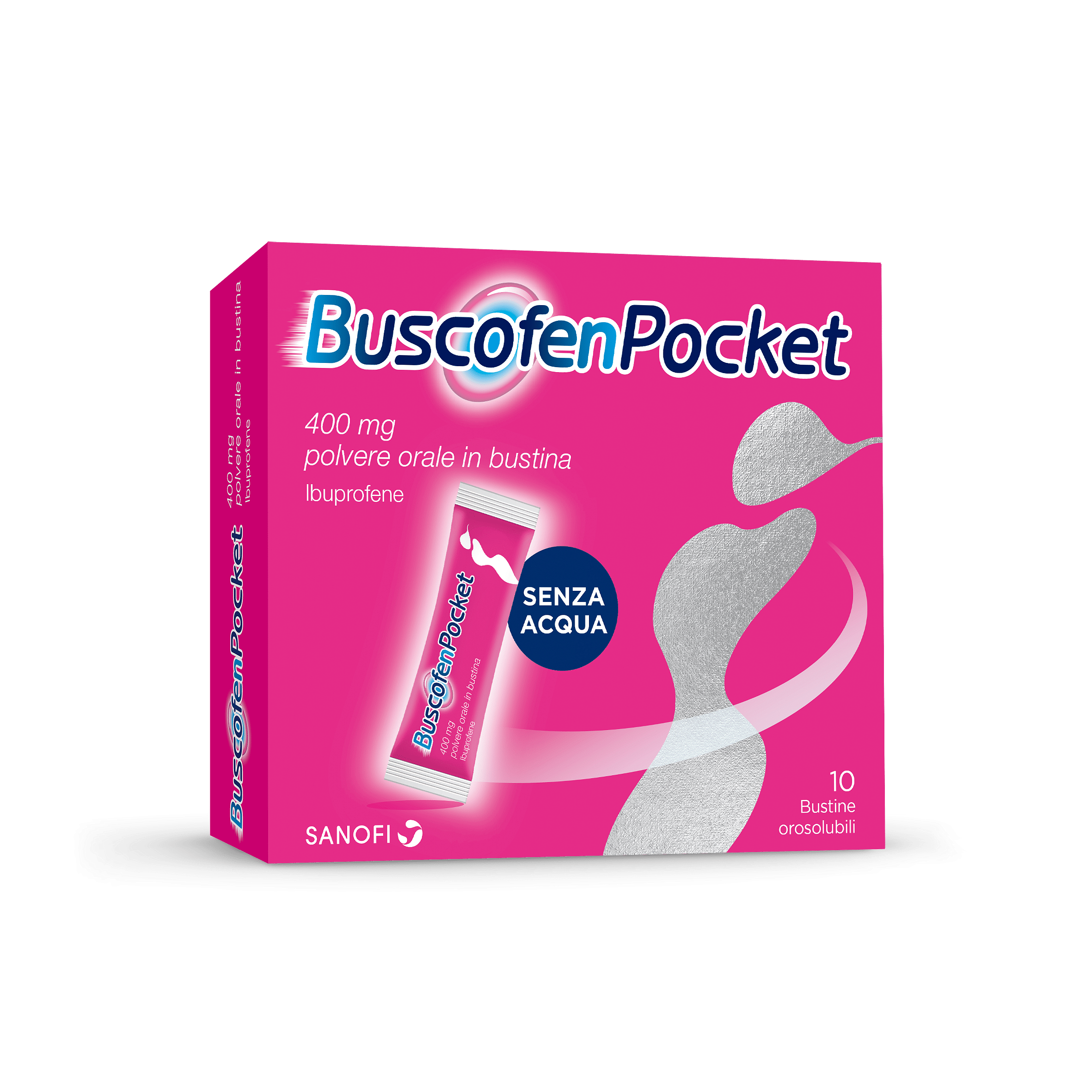 Buscofenpocket Orale Polvere 10 Bustine 400 Mg