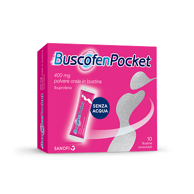 BUSCOFENPOCKET orale polvere 10 bustine 400 mg