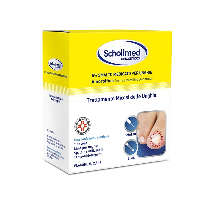Schollmed Onicomicosi Smalto Medicato 2,5 Ml 5%