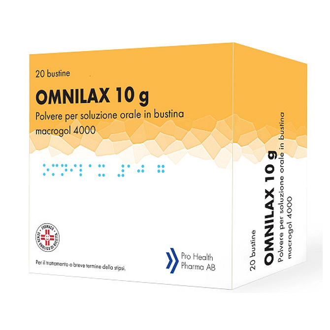 Omnilax Orale Polv 20 Bust 10 G