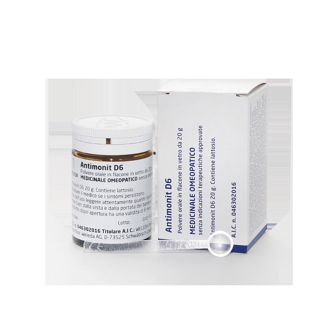 Antimonit*6 Dh Polvere Orale 20 G Flacone