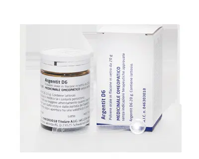 ARGENTIT*6 DH orale polv 20 g flacone ARGENTIT*6 DH orale polv 20 g flacone