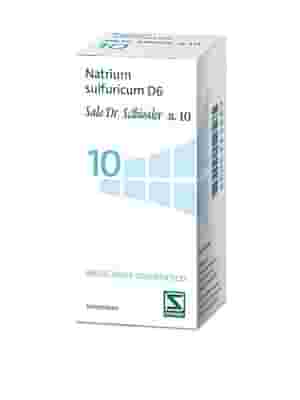 NATRIUM SULFURICUM D6 SALE DR.SCHUSSLER N.10*D6 200 cpr flacone