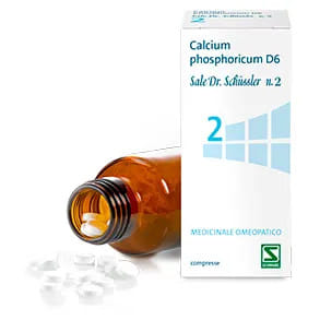 CALCIUM PHOSPHORICUM D6 SALE DR.SCHUSSLER N.2*D6 200 cpr flacone