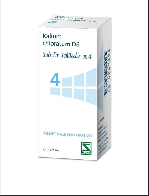 Kalium Chloratum D6 Sale Dr.Schussler N.4*D6 200 Cpr Flacone
