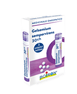 GELSEMIUM SEMPERVIRENS (BOIRON)*80 granuli 30 CH 3 contenitori multidose 4G