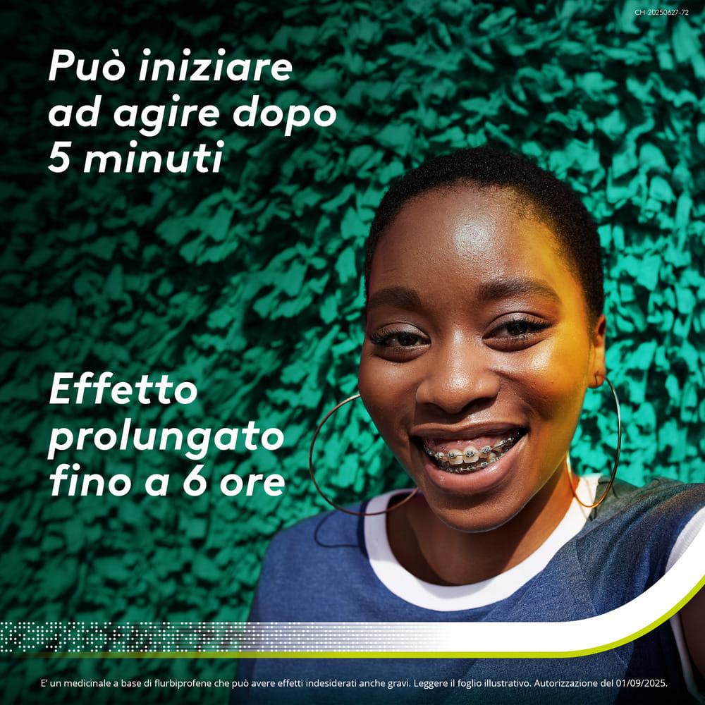 Aspi Gola Dolact Spray Antinfiammatorio e Antidolorifico per Mal di Gola Forte con Flurbiprofene, Flacone 15ml