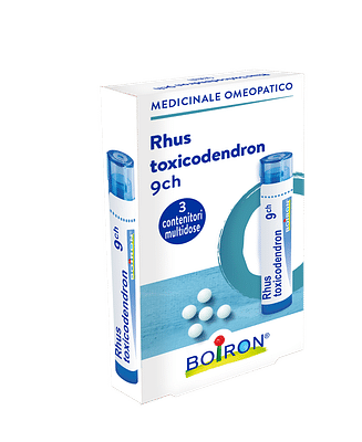 RHUS TOXICODENDRON (BOIRON)*80 granuli 9 CH 3 contenitori multidose 4G
