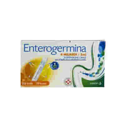 ENTEROGERMINA sospensione orale 10 flaconcini 4 miliardi 5 ml