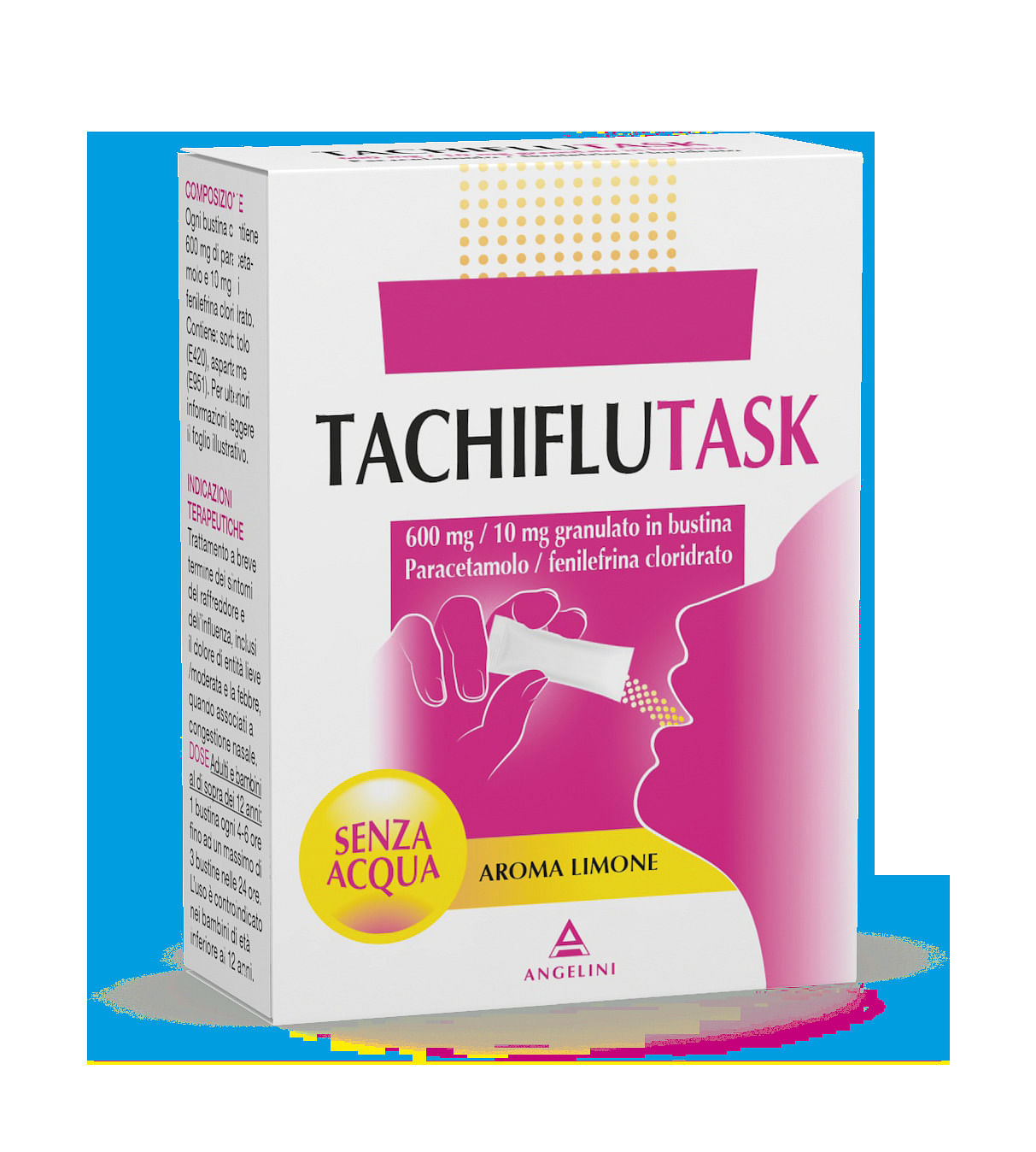 Tachiflutask 10 Bustine 600 Mg + 10 Mg