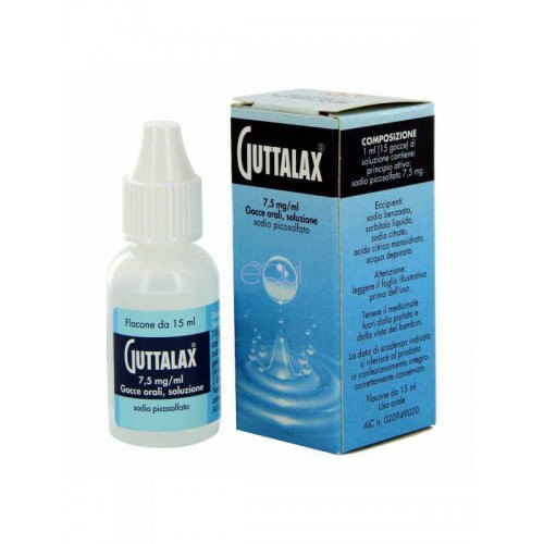 FARMED GUTTALAX gocce orali 15 ml 7,5 mg/ml