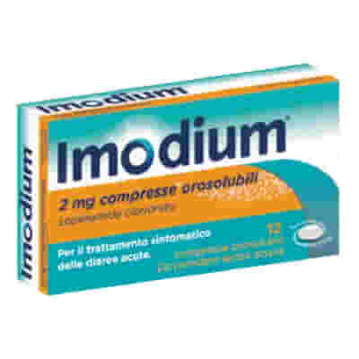 FARMED IMODIUM 12 compresse orosolubili 2 mg