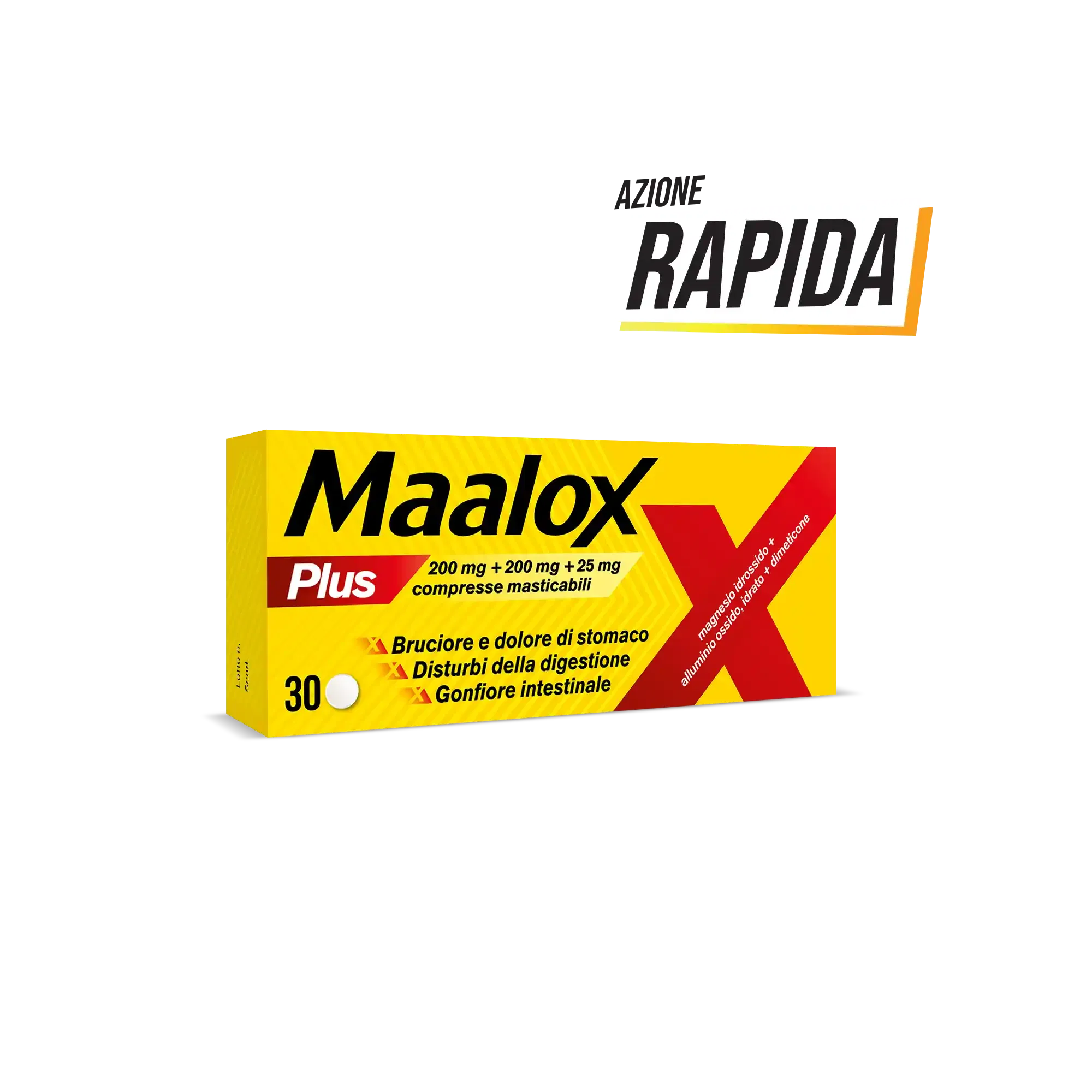 New Pharmashop Maalox Plus 30 Compresse Masticabili
