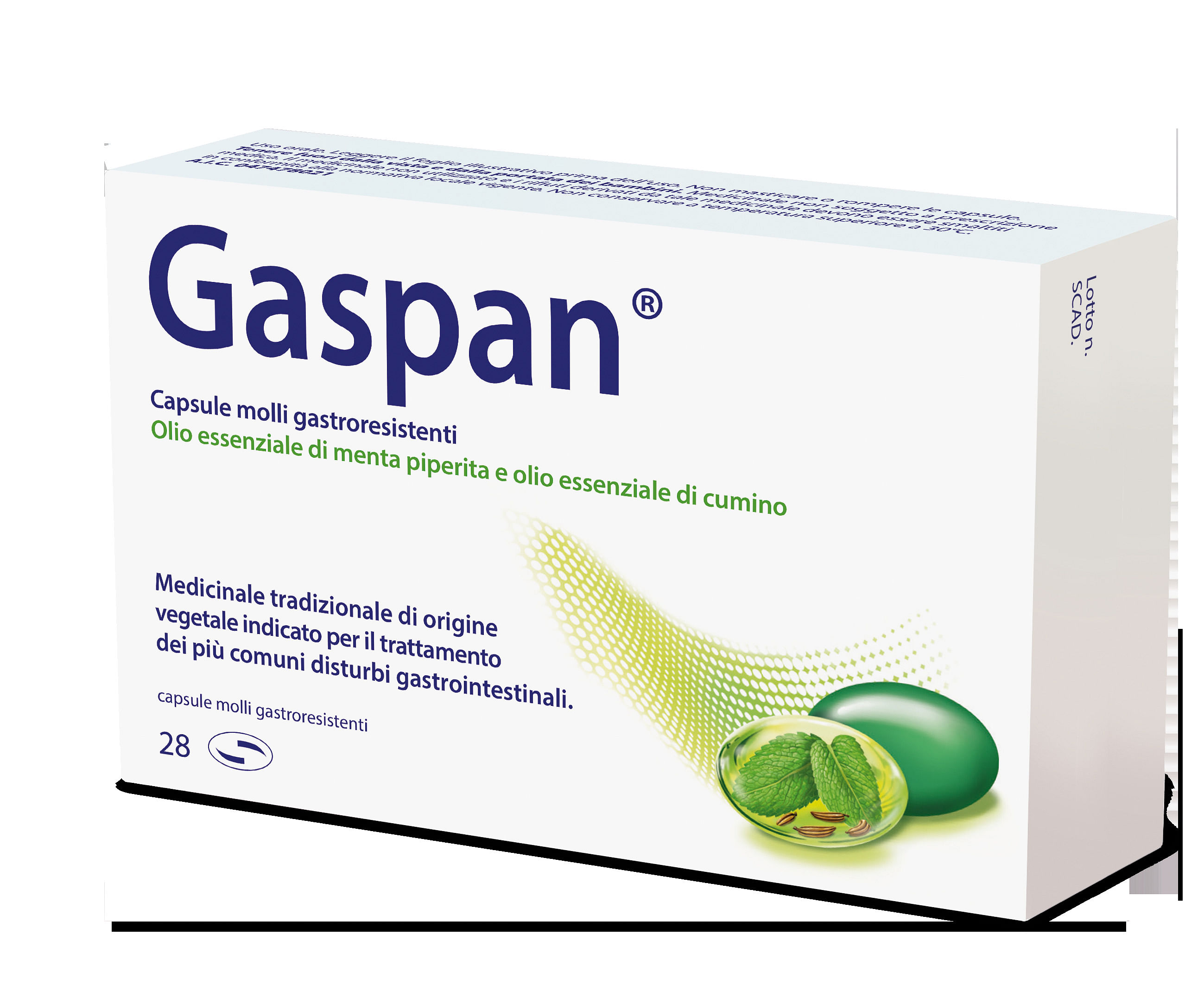 Gaspan 28 Capsule Molli Gastroresistenti