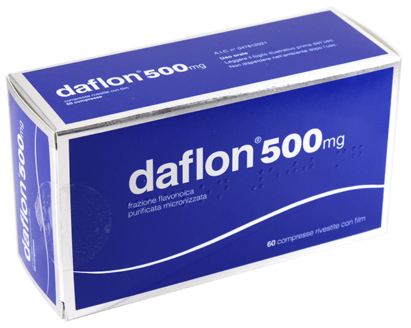 DAFLON*60CPR RIV 500MG
