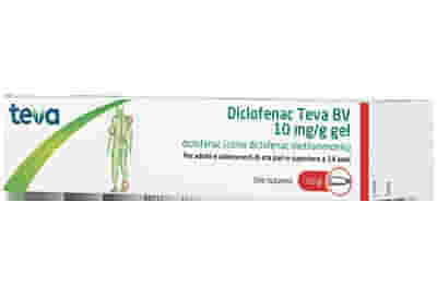 DICLOFENAC TEVA gel 60 g 10 mg/g