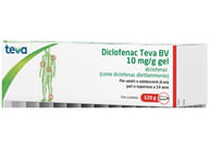 DICLOFENAC TEVA gel 120 g 10 mg/g