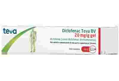 DICLOFENAC TEVA gel 60 g 20 mg/g