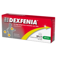 DEXFENIA 20 compresse rivestite 25 mg