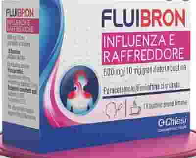 FLUIBRON INFLUENZA E RAFFREDDORE 10 bustine