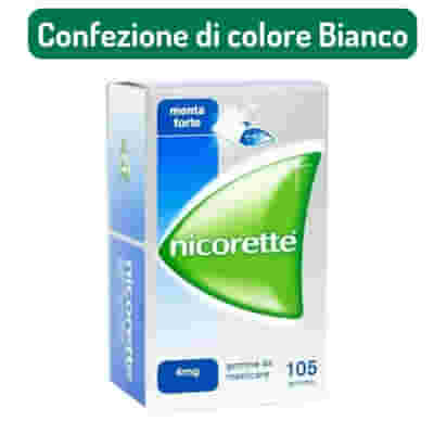 GEKOFAR NICORETTE 105 gomme masticabili 4 mg menta forte