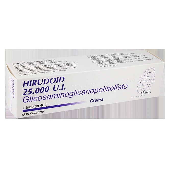 Hirudoid Crema Derm 40 G 0,3% 25.000 Ui