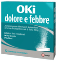 OKI DOLORE E FEBBRE 12 compresse effervescenti 25 mg