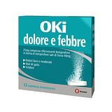 OKI DOLORE E FEBBRE 12 compresse effervescenti 25 mg