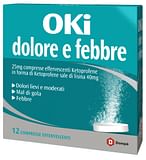 OKI DOLORE E FEBBRE 12 compresse effervescenti 25 mg