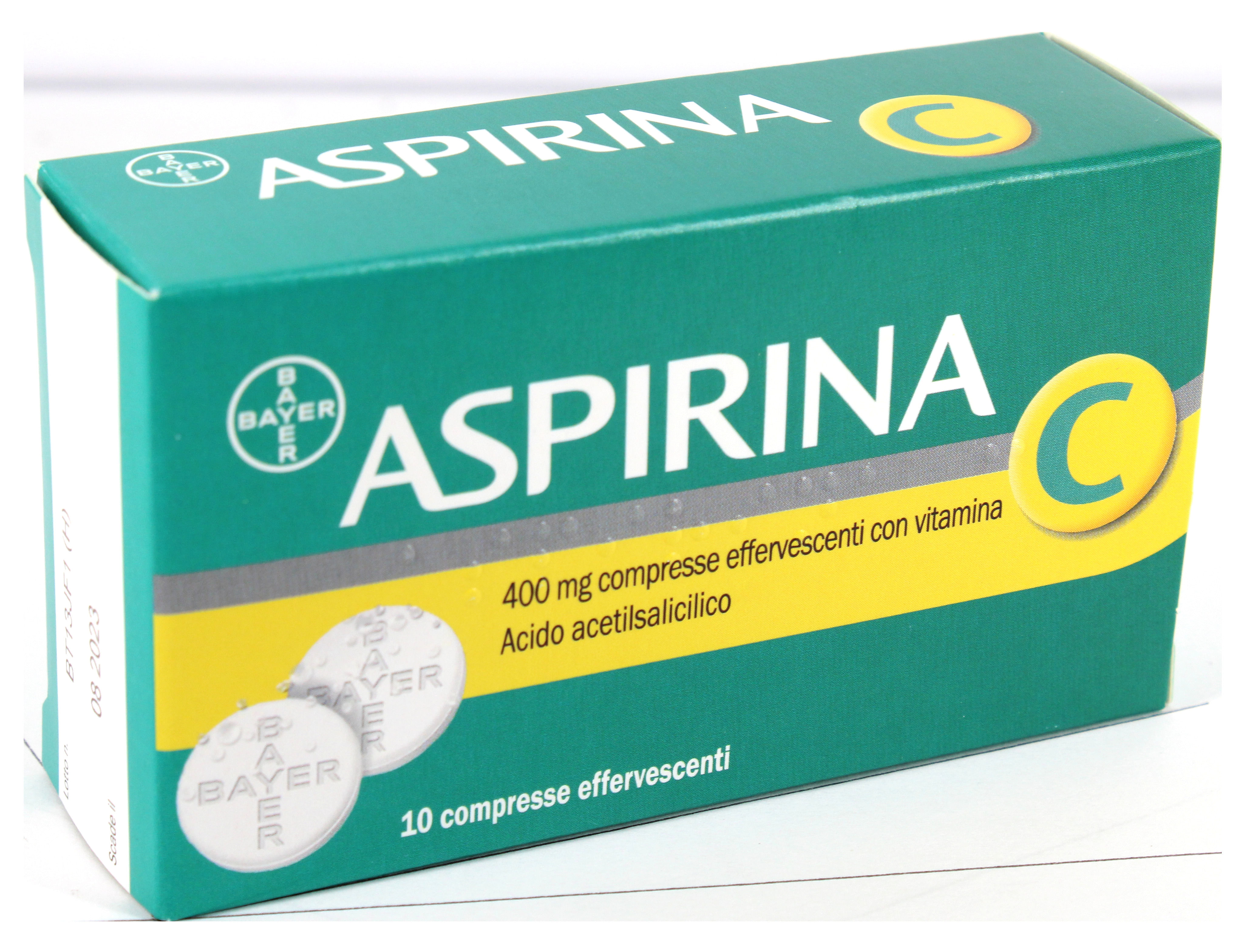 Aspirina 10 Compresse Effervescenti 400 + 240 Mg