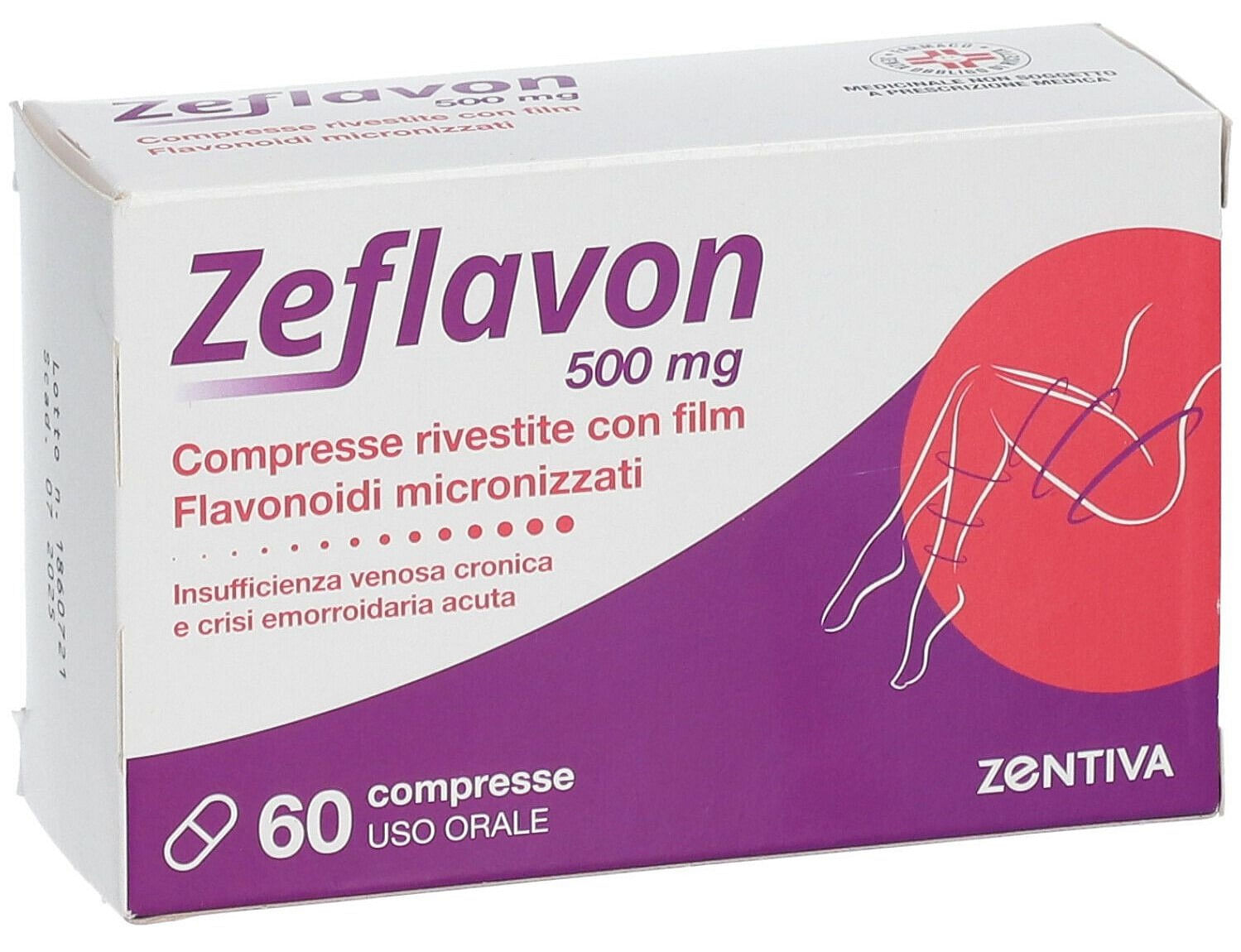 Zeflavon 60 Compresse Rivestite 500 Mg