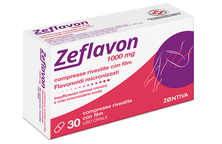 Zeflavon*30 Cpr Riv 1000 Mg